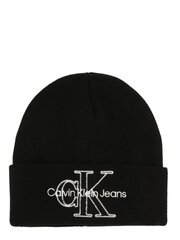 Calvin Klein Beanie + Scarf Black 545005575 цена и информация | Женские шапки | kaup24.ee