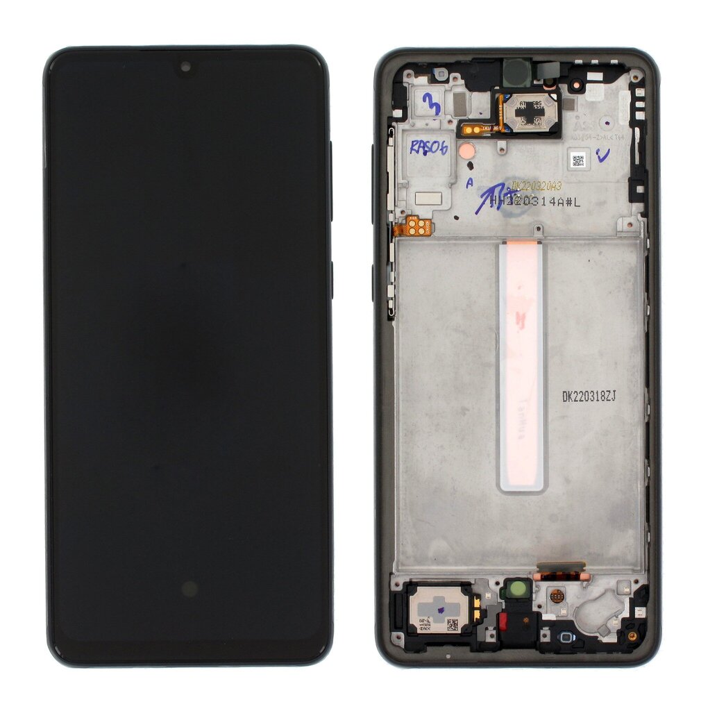 LCD ekraan Samsung A336 A33 5G puuteekraani ja raamiga originaal Awesome Black (service pack) hind ja info | Telefoniosad ja parandamise tööriistad | kaup24.ee