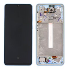 LCD ekraan Samsung A336 A33 5G puuteekraani ja raamiga originaal Awesome Blue (service pack) hind ja info | Telefoniosad ja parandamise tööriistad | kaup24.ee