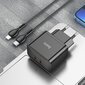 Laadija Hoco N29 PD35W kahega Type-C pistikuga must hind ja info | Mobiiltelefonide laadijad | kaup24.ee