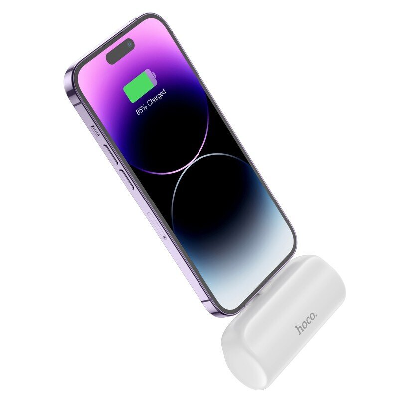 Väline aku Power Bank Hoco J106 Lightning 5000mAh valge hind ja info | Akupangad | kaup24.ee