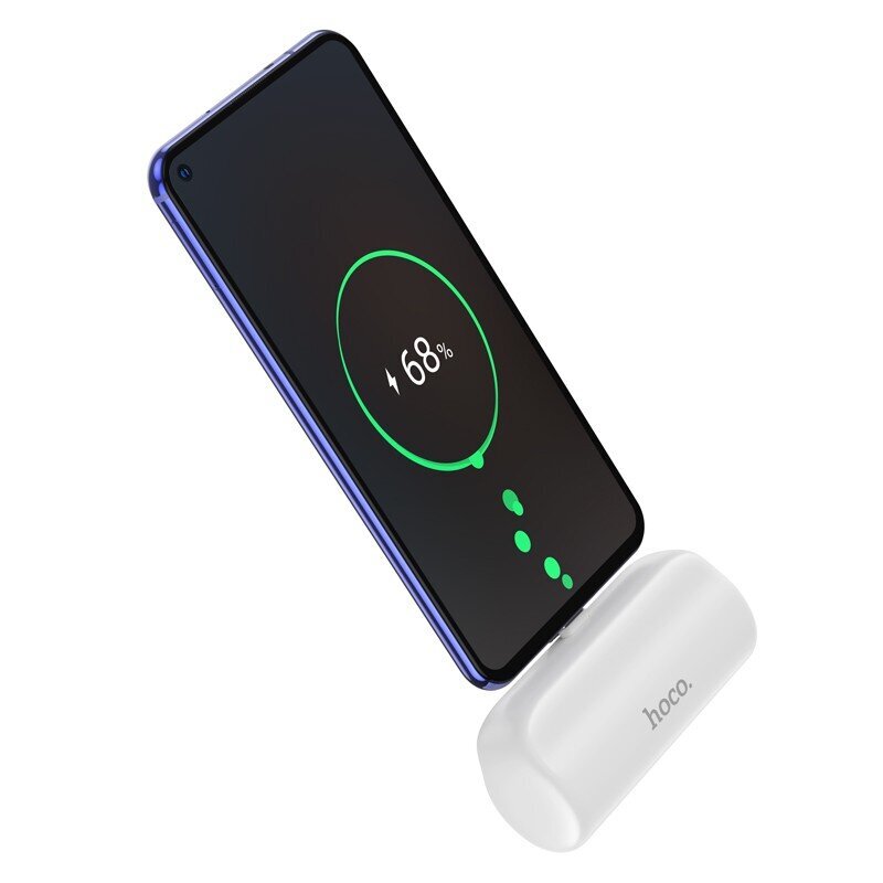 Väline aku Power Bank Hoco J106 Type-C 5000mAh valge цена и информация | Akupangad | kaup24.ee