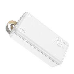 Väline aku Power Bank Hoco J87B PD20W+QC3.0 30000mAh valge цена и информация | Зарядные устройства Power bank | kaup24.ee