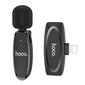 Mikrofon Hoco L15 Lightning must hind ja info | Mikrofonid | kaup24.ee