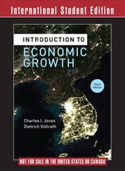 Introduction to Economic Growth Third International Student Edition hind ja info | Majandusalased raamatud | kaup24.ee