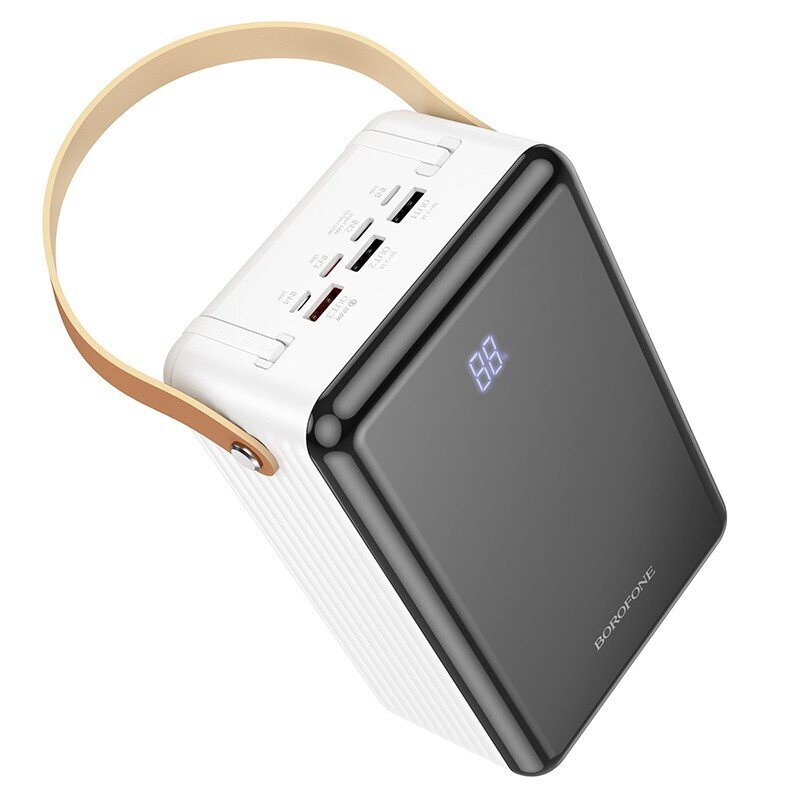 Väline aku Power Bank Borofone BJ32 Terra 22.5W 80000mAh valge hind ja info | Akupangad | kaup24.ee