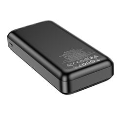 Väline aku Power Bank Borofone BJ27A 2xUSB 20000mAh must цена и информация | Зарядные устройства Power bank | kaup24.ee