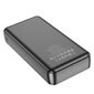 Väline aku Power Bank Hoco J100A 2xUSB-A 20000mAh must hind ja info | Akupangad | kaup24.ee