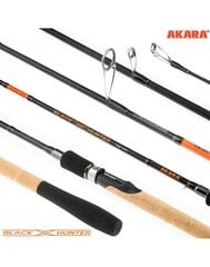 Спиннинг Akara Black Hunter, 2.1 м цена и информация | Удочки, подставки и держатели | kaup24.ee