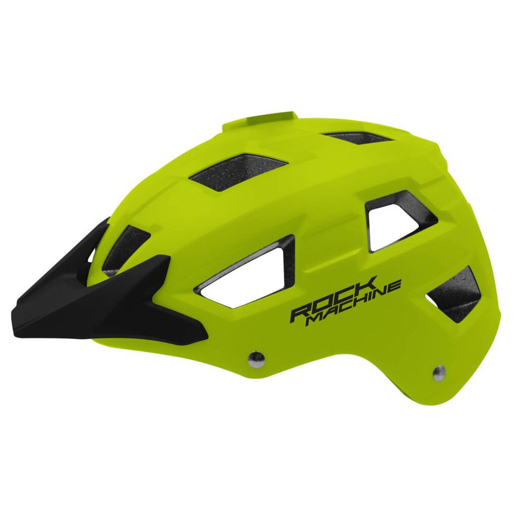 Kiiver Rock Machine Trail Black/Green М (54-58 cm) цена и информация | Kiivrid | kaup24.ee