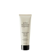 Молочко для волос с розами и абрикосами John Masters Organics, 118 мл цена и информация | Средства для укрепления волос | kaup24.ee