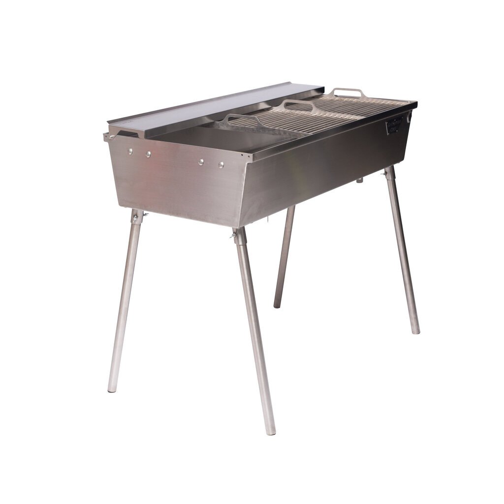 Söegrill GrillSymbol Chef XXL Silver hind ja info | Grillid | kaup24.ee