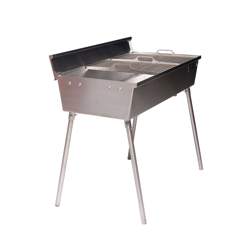 Söegrill GrillSymbol Chef XXL Silver hind ja info | Grillid | kaup24.ee