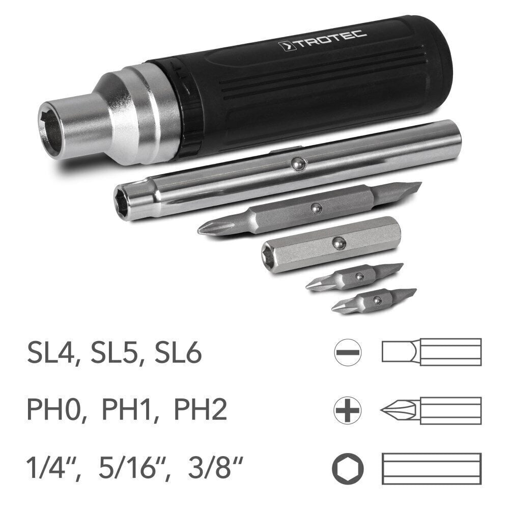 Akutrell-kruvikeeraja Trotec PSCS 11-20V hind ja info | Akutrellid ja akukruvikeerajad | kaup24.ee