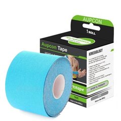 Kinesioloogia teip Aupcon, 5 cm x 5 m, sinine цена и информация | Ортезы и бандажи | kaup24.ee