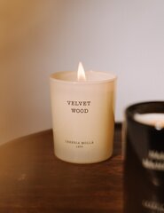 Ароматическая кремовая свеча Cereria Mollá «Velvet Wood», 230 г цена и информация | Подсвечники, свечи | kaup24.ee