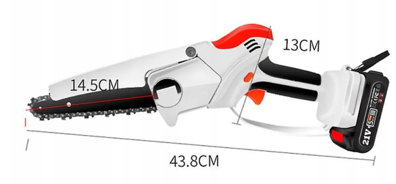 Kett-oksasaag 21V hind ja info | Kettsaed, mootorsaed | kaup24.ee