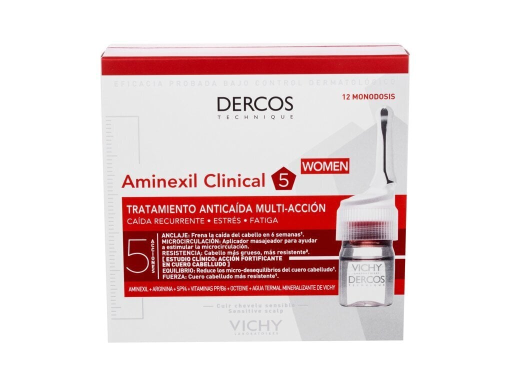 Dercos Aminexil Clinical 5 Against Hair Loss цена | kaup24.ee