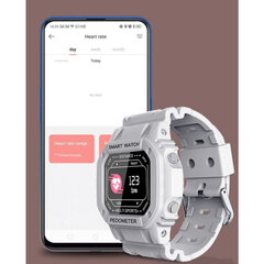 Smart Watch i2 Android 8 iOS 12, valge. hind ja info | Nutikellad (smartwatch) | kaup24.ee