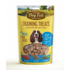 DogFest Treeningmaius vutilihast salveiseemnetega, kõikidele koertele, 90g. цена и информация | Лакомства для собак | kaup24.ee