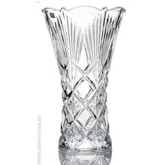 Crystalite Bohemia kristallvaas 25 cm цена и информация | Вазы | kaup24.ee