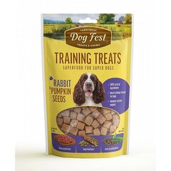 DogFest Treeningmaius jäneselihast kõrvitsaseemnetega, kõikidele koertele, 90g цена и информация | Лакомства для собак | kaup24.ee