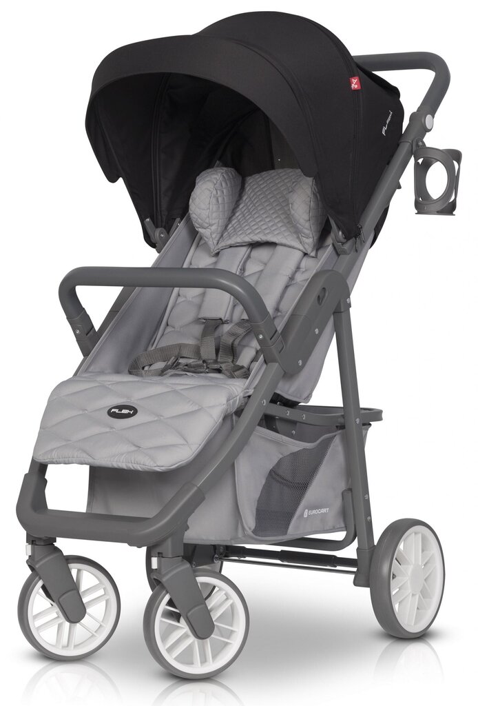 Euro Cart jalutuskäru Flex Anthracite hind ja info | Vankrid, jalutuskärud | kaup24.ee