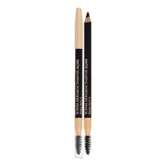 Lancome Brow Shaping Powdery Pencil kulmupliiats 1,0g 10 Must #000000 hind ja info | Ripsmetušid, lauvärvid, silmapliiatsid, seerumid | kaup24.ee