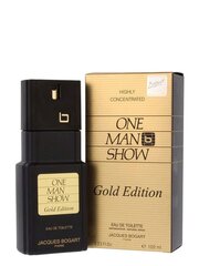 Jacques Bogart One Man Show Gold Edition EDT для мужчин 100 мл цена и информация | Мужские духи | kaup24.ee