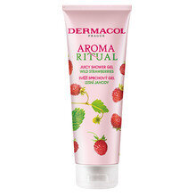 Гель для душа Dermacol Aroma Ritual Wild Strawberries, 250 мл цена и информация | Масла, гели для душа | kaup24.ee