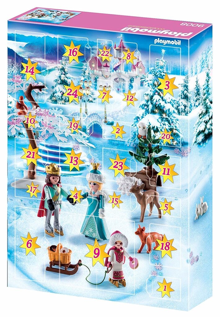 Advendikalender 9008 PLAYMOBIL® Kuninglik Uisuväli hind ja info | Arendavad mänguasjad | kaup24.ee