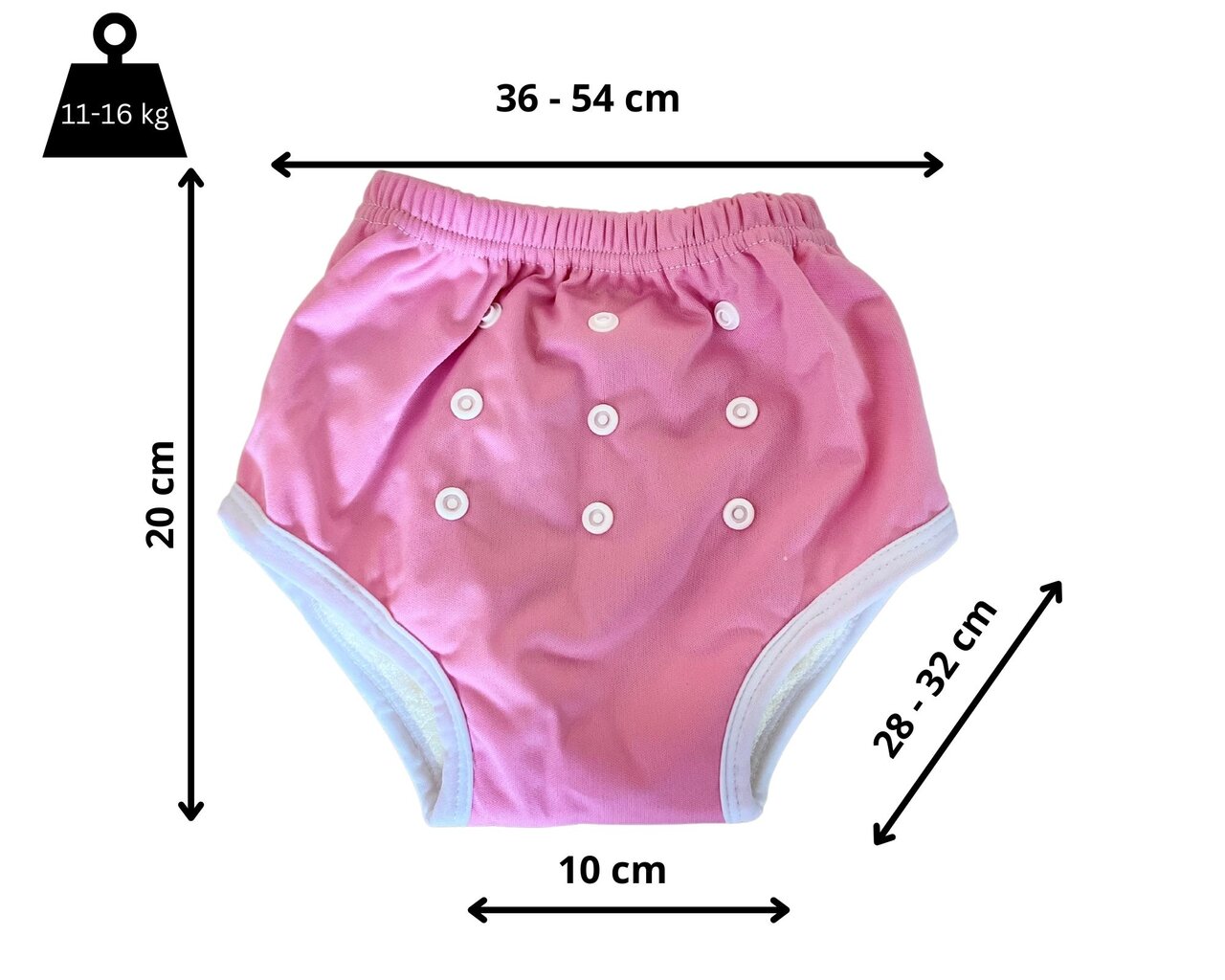 Veekindlad potitreeningu püksid Baby Planet, 2-4 a, 92-98-104 cm, 11-16 kg hind ja info | Mähkmed | kaup24.ee