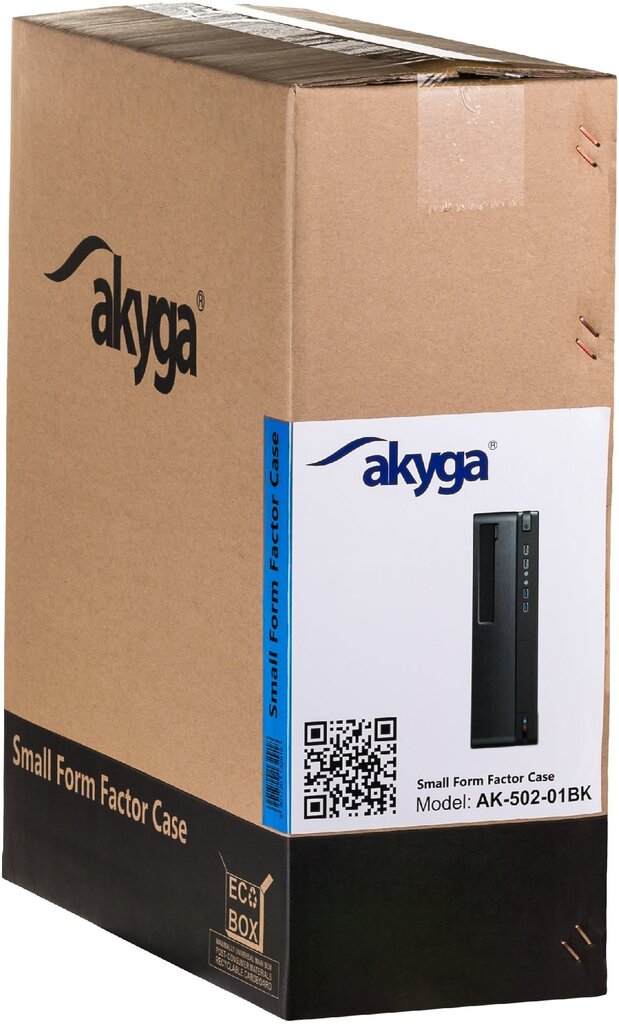 Korpus Akyga SFF AK-502-02BK 2xUSB3.0 (AK-502-02BK) цена и информация | Arvutikorpused | kaup24.ee