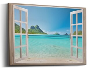 Картина Window to Nature цена и информация | Настенные деревянные декорации | kaup24.ee
