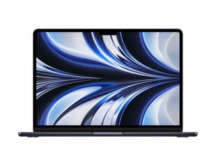 Apple MacBook Air 13” M2 8C CPU, 10C 8GB/512GB Midnight SWE MLY43KS/A hind ja info | Sülearvutid | kaup24.ee