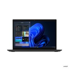 Lenovo ThinkPad T14s (Gen 3) Black, 14 ", IPS, WUXGA, 1920 x 1200, Anti-glare, AMD Ryzen 5 PRO, 6650U, 16 GB, Soldered LPDDR5-6400, SSD 256 GB, AMD Radeon 660M Graphics, No Optical drive, W hind ja info | Sülearvutid | kaup24.ee