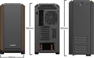 Be quiet! SILENT BASE 601 hind ja info | Arvutikorpused | kaup24.ee