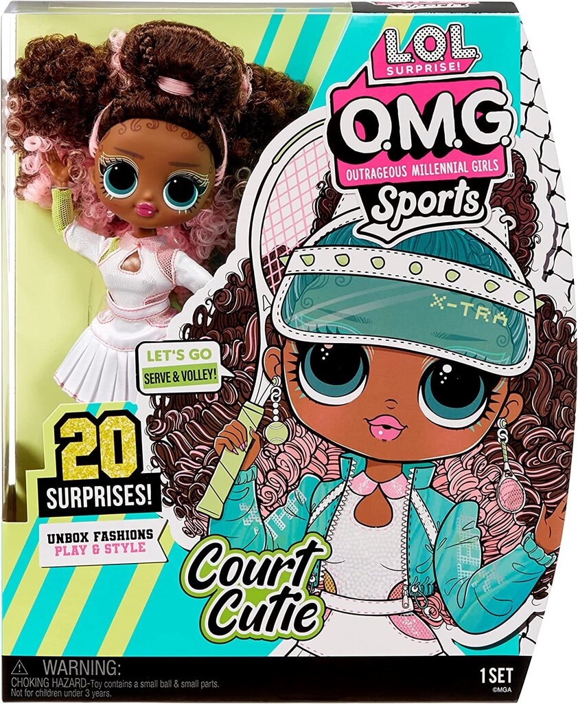 LOL Surprise! OMG Sports – Court Cutie цена | kaup24.ee