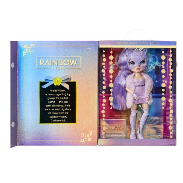 Nukk Rainbow Vision Costume Ball – Violet Willow hind ja info | Tüdrukute mänguasjad | kaup24.ee