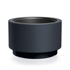 Ümmargune pott Prosperplast Heos DLHEN400-S433, must цена и информация | Вазоны | kaup24.ee