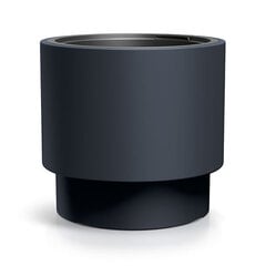 Ümmargune pott Prosperplast Heos DBHEN400-S433, must цена и информация | Вазоны | kaup24.ee