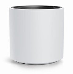 Ümmargune pott Prosperplast Heos R Slim DBHER470-S449, valge цена и информация | Вазоны | kaup24.ee