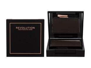 Makeup Revolution London Glossy Brow kulmuvärv 5 g, Dark цена и информация | Карандаши, краска для бровей | kaup24.ee