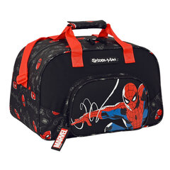Спортивная сумка Spiderman Hero, чёрная, 40 x 24 x 23 cм цена и информация | Рюкзаки и сумки | kaup24.ee