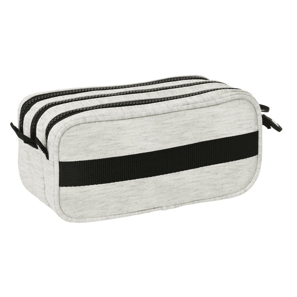 Kolme tõmblukuga pinal Kappa Grey knit (21,5 x 10 x 8 cm) цена и информация | Pinalid | kaup24.ee