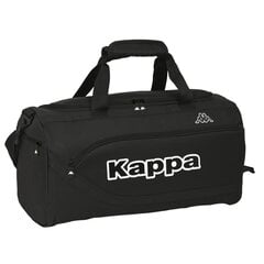 Spordikott Kappa Black Must (50 x 25 x 25 cm) hind ja info | Spordikotid, seljakotid | kaup24.ee