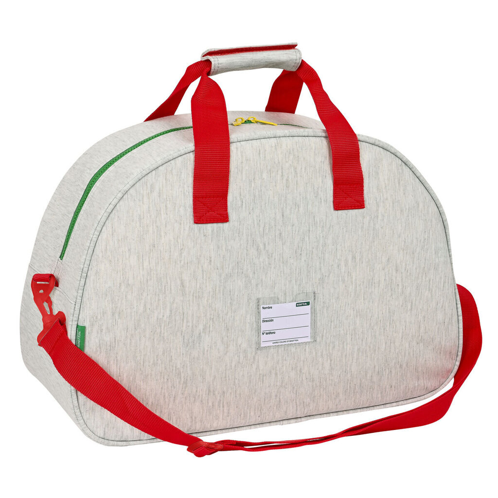 Spordikott Benetton Pop, Hall (48 x 33 x 21 cm) hind ja info | Spordikotid, seljakotid | kaup24.ee