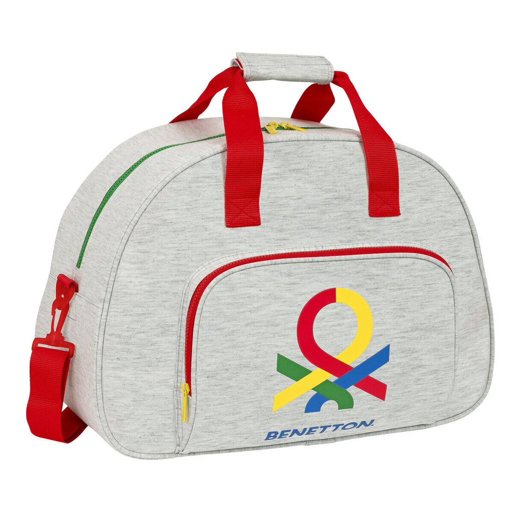 Spordikott Benetton Pop, Hall (48 x 33 x 21 cm) hind ja info | Spordikotid, seljakotid | kaup24.ee