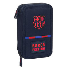 Pinal Tarvikutega F.C. Barcelona (12.5 x 19.5 x 4 cm) (28-osaline) цена и информация | Пеналы | kaup24.ee