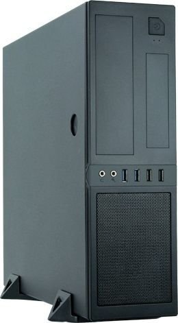 Chieftec CS-12B Mini Tower, toiteallikas 250W (250W-CS-12B) цена и информация | Arvutikorpused | kaup24.ee